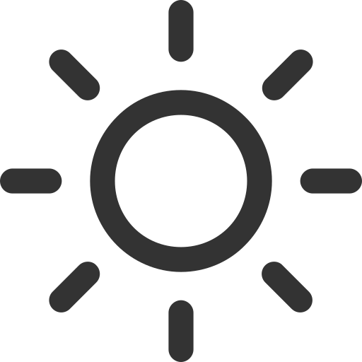 Sun icon